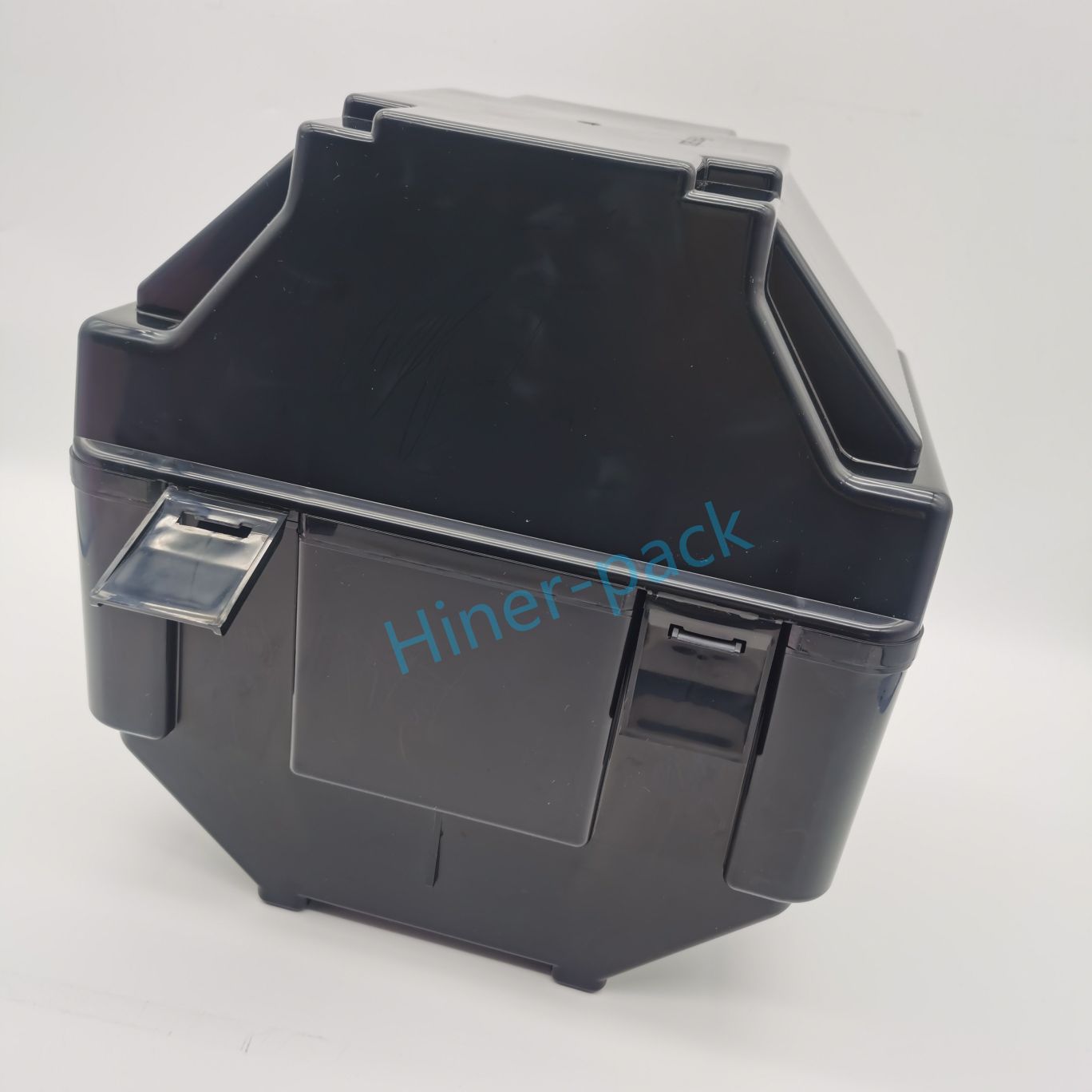 Black Semitransparent Wafer Storage Box 25 Slots For Semiconductor Wafer Handling