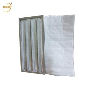 Quality Nonwoven Fabric Melt Blown Pocket Bag Air Filter For Air Conditioning wholesale