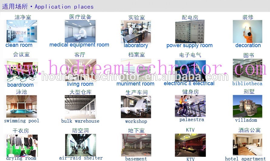163L/D to 1200L/D good quality industrial dehumidifier