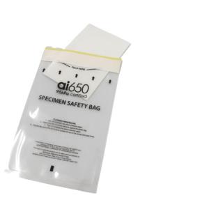 Quality Pathological Test Self Adhesive Mouth Thickened 95kPa Bags Transparent Printing wholesale
