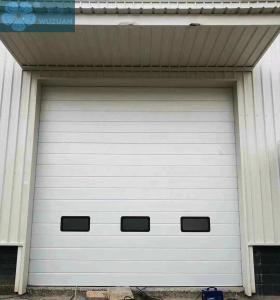 Quality 4000mm Height 550mm Panel Industrial Overhead Door wholesale