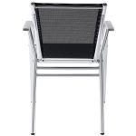 Waterproof Outdoor Table Graden Textilene Chairs With Aluminum Frame
