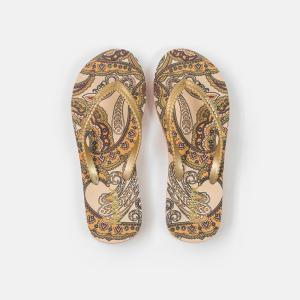 Quality Lady Skid Resistant 39EU EVA Flip Flop With Classical Pattern For Beach wholesale