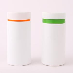 Quality Manufacture Custom 100 150 200 250 300ml PET Plastic Packaging Vitamin Empty White Pill Bottles for Medical Capsule Storage wholesale