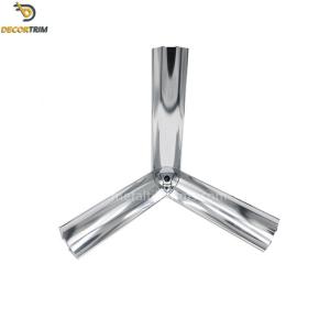 Quality 40mm Width Aluminium Edging Trim , Mill Finish Aluminium Corner Strips wholesale