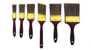 Quality Wide Bristle Polyester Trim 5&quot; Paint Brush set For Wall Painting wholesale