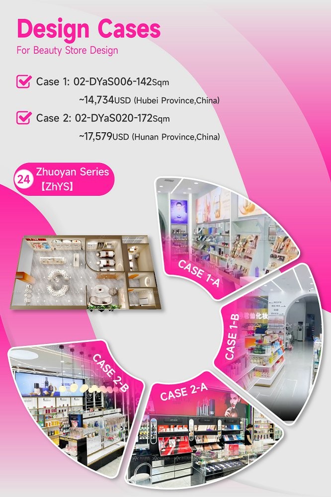24-ZhYS Beauty Store Design With Zhuoyan Series