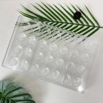 MHC Hard Plastic Small Chocolate Pastry Mold Bpa Free Food Grade Silicone