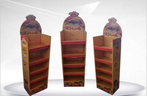 Quality Matte PP POScorrugated Cardboard Display Stands K3 Corrugated wholesale