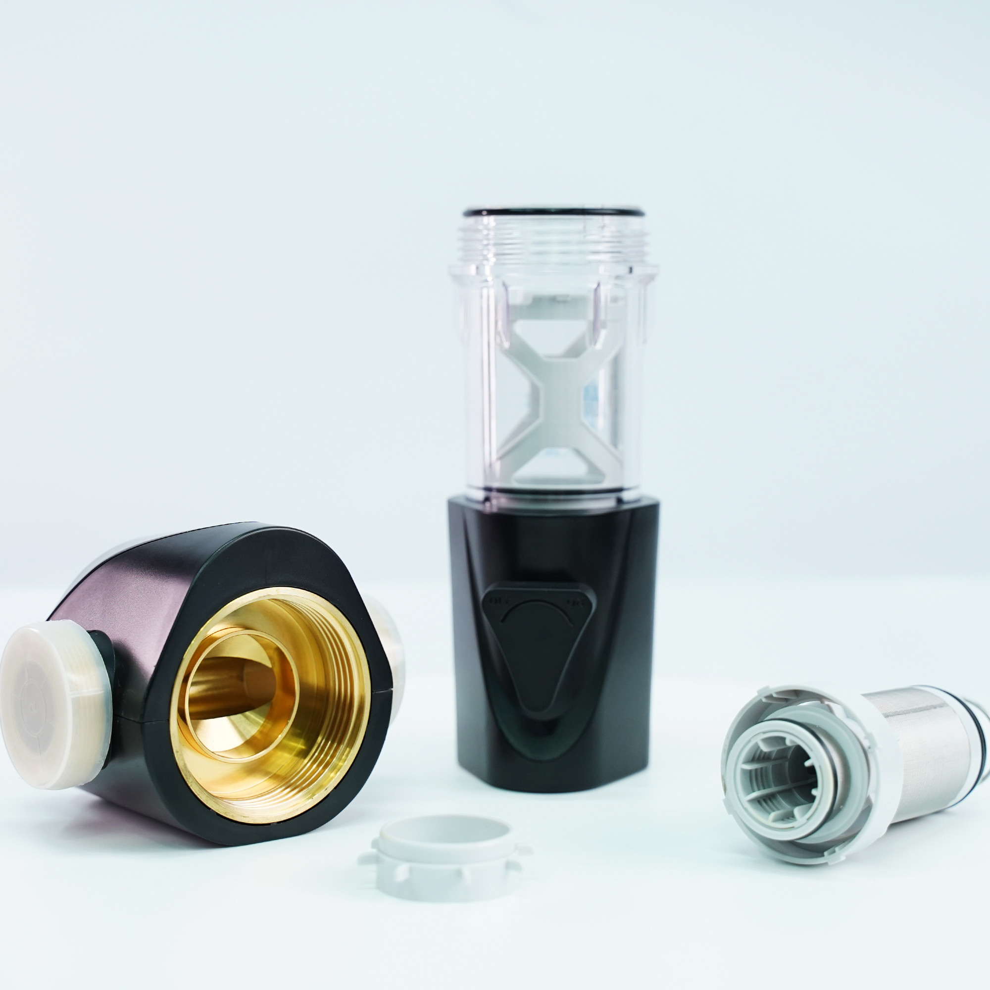 Manual 1.5Mpa Reusable Sediment Water Filter Automatic Spin Down Filter