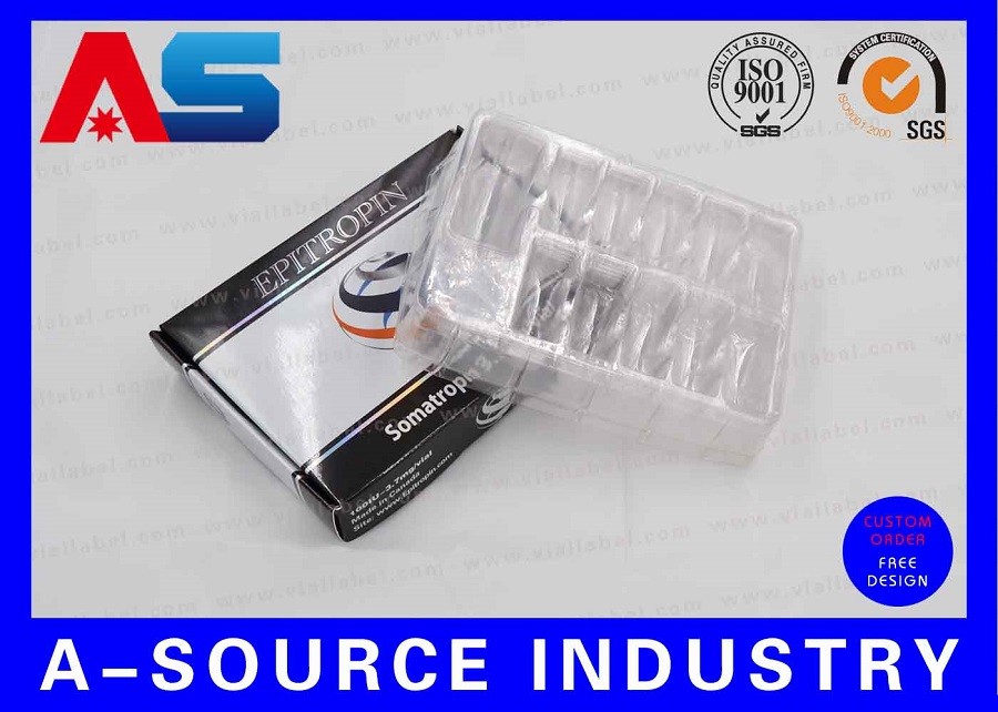 Somatropin Bodybuilding Hcg Tablets Custom Pill Box / Medicine Carton Box