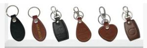 Quality New creative gift product pu leather keychain keyrings customed logo wholesale
