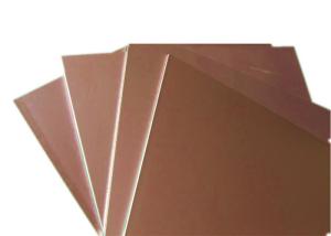 Quality Anti Abrasion Beryllium Copper Plate UNS C17500 C17200 Customized Thickness wholesale