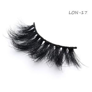 Quality 3 Pairs Fluffy Mink Lashes , Cruelty Free 24mm Mink Lashes wholesale