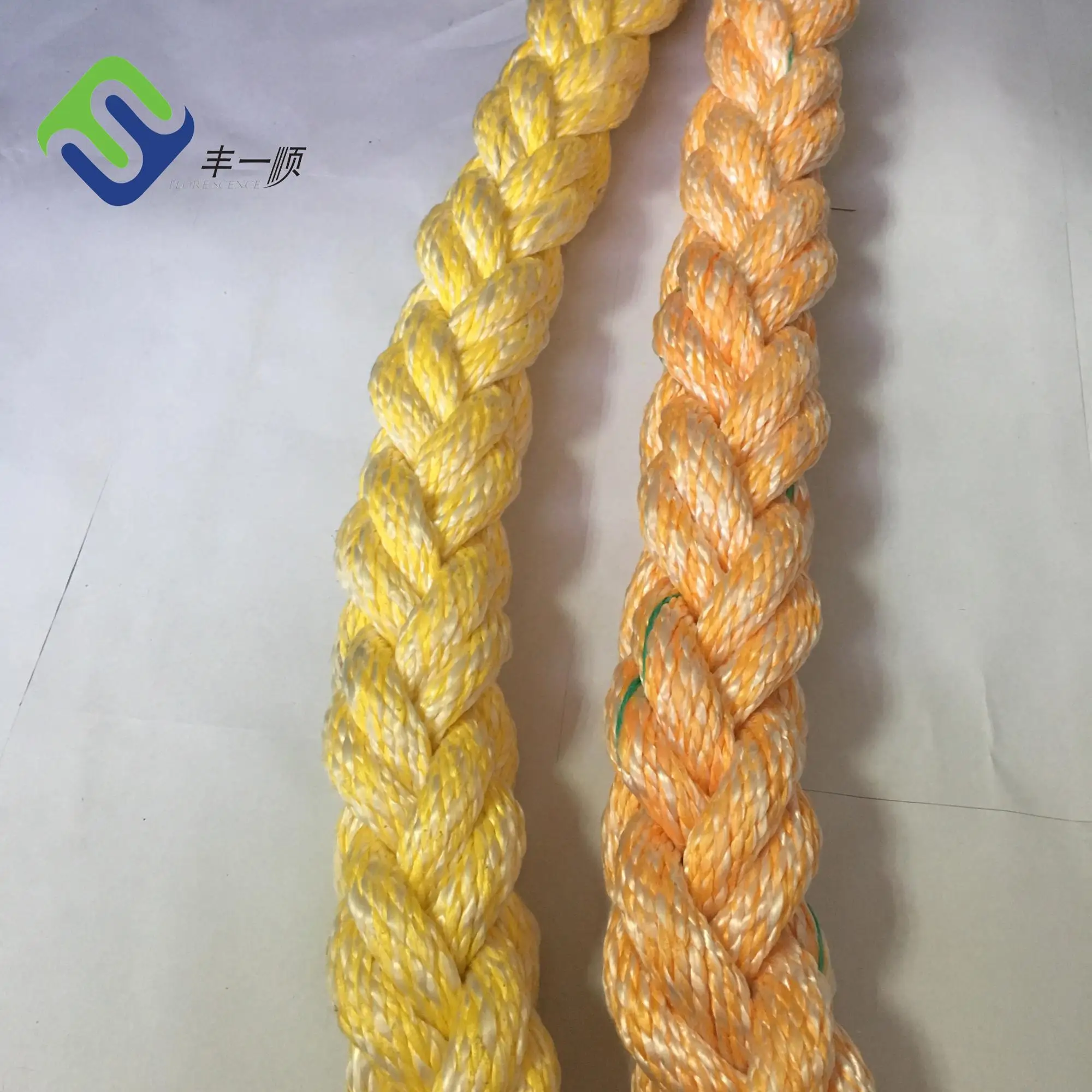 120mm Diameter PP Marine Rope 8 Strand Polypropylene Rope For Tug And Boat