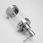 350ml stainless steel and glass liquid soap dispensers Kitchen Sink and Bathroom