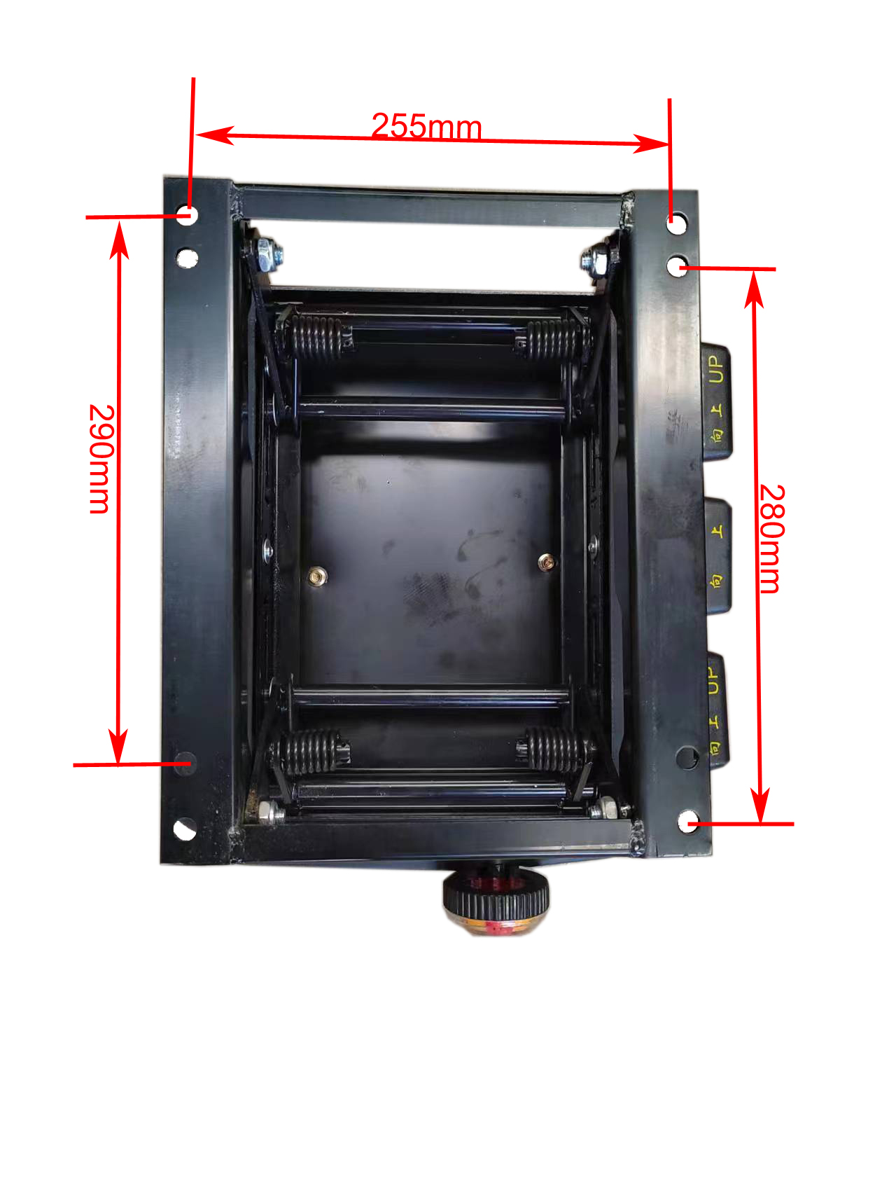 H260mm-360mm Mechanical Suspension Seat Base Low Air Ride Seat Base