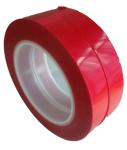 75um Thickness 55M Film Splicing Tape Red Base Material For Label Printing