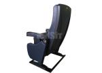 Plastic Outer Back Panel Commercial Theater Seating Flame Retardant Fabric