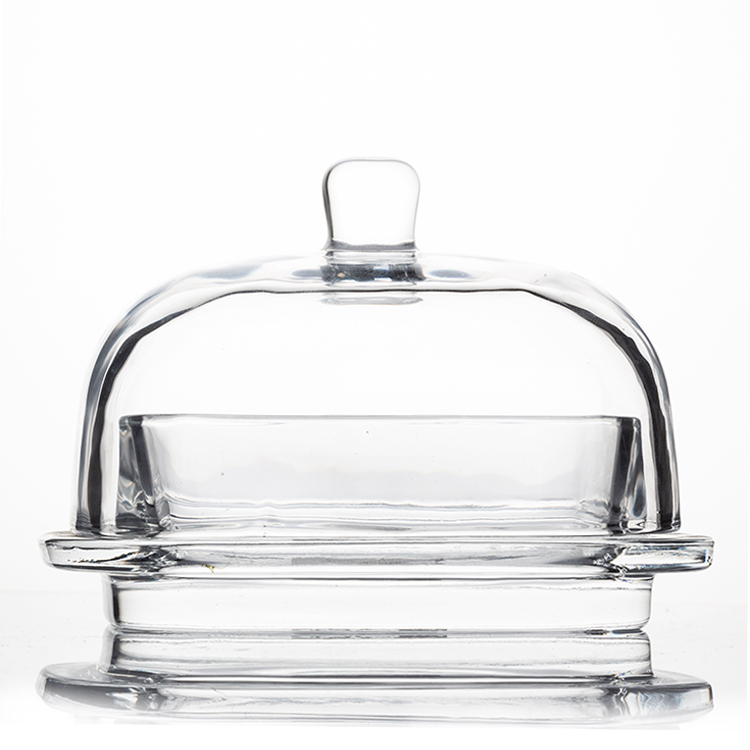 Factory Price High Quality Clear Butter Dish Set
