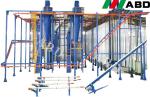 Aluminum Profiles Vertical Powder Coating Line Full Automatic