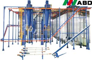 Quality 3000w Aluminum Profile Vertical Powder Coating Line 1500T - 2200T wholesale