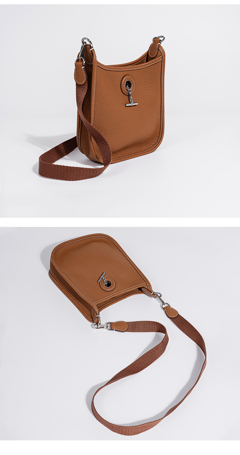 Low MOQ Mix Models Custom Fashion Vintage end Genuine Leather Crossbody Bag for Women