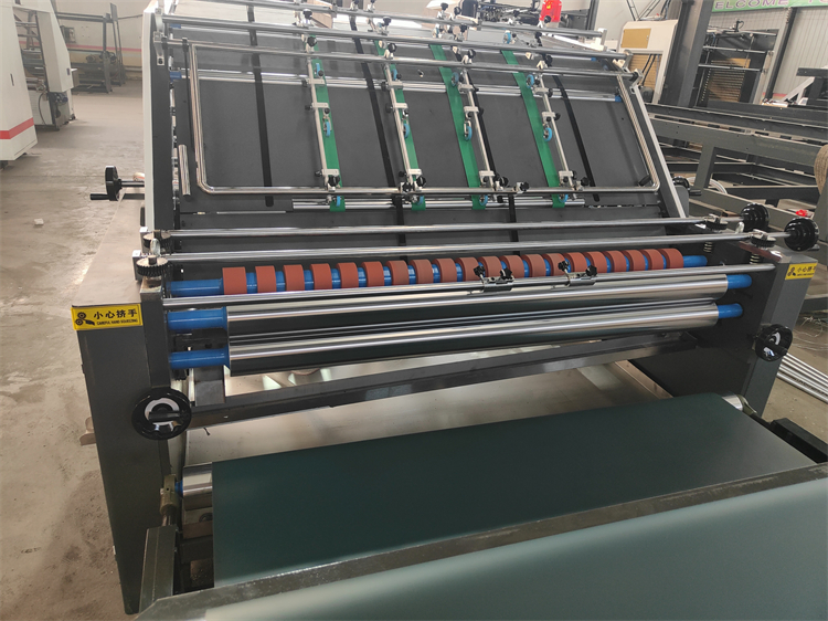 Semi-automatic Flute Laminator for Carton Paperboard Flute Laminating Machine