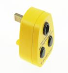 Plastic 60X40MM 1x4mm Banana Sockets Earth Bonding Plug