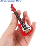 1:12 Dollhouse Miniature Music Electric Guitar For Kids Musical Toy House Decor