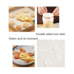 Silicone Coated Cooking Sheet Air Fryer Parchment Paper Liners Oven Baking Paper