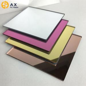 Quality Scratch Resistant 2mm Rose Gold Acrylic Sheet wholesale