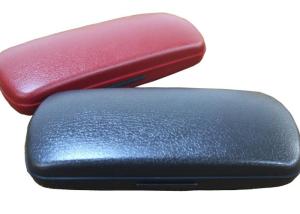 Quality Fashion PP Material Plastic Glasses Case With Hot Stamping Logo wholesale