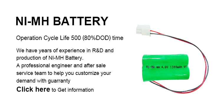 Customized Rechargeable Rc Car Battery 4.8v 1300mah Ni-Mh Battery Pack