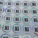 Customizable Security Label Stickers In Paper Vinyl PET With Offset Printing