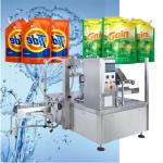Liquid Detergent Filling Machine Laundry Detergent Spout Pouches Packaging