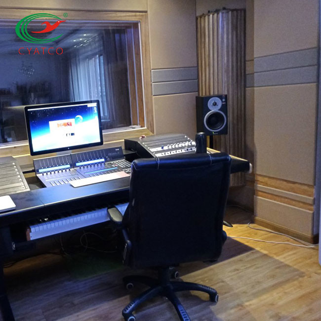 Odorless Wall Fabric Acoustic Panel Moistureproof For Office