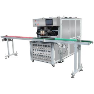 Quality Fifteen Color Cosmetics Cream Or Eyeshadow Filling Machines With 3000x200mm Water Conveyor Belt wholesale
