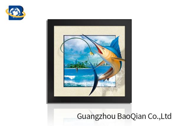 Creative Wall Hanging Decor Lenticular 3D / 5D Photos Skeleton / Eagle Animal