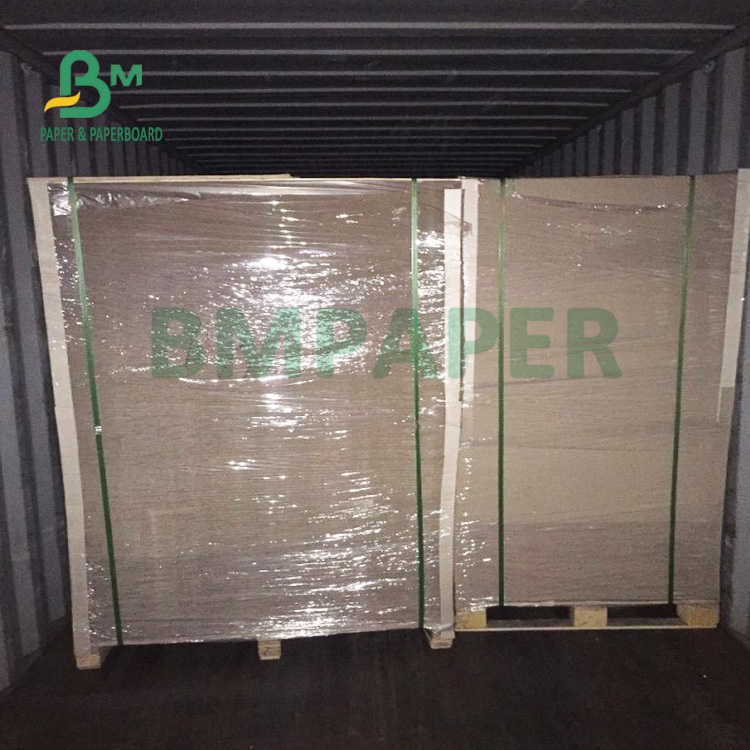 1000gsm Recycled Pulp Grey Card Board Sheets Folding Resistance