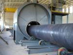 Pipe Shot Blasting Equipment , High Speed Metal Equipment