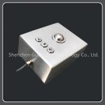 Ip68 Industrial Keyboard With Trackball Stainless Steel Material Anti Destructio