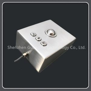 Quality Ip68 Industrial Keyboard With Trackball Stainless Steel Material Anti Destruction wholesale