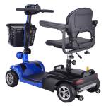 6 Inch Four Wheel Adult Motorized Mobility Scooter 500w With Removable Seat