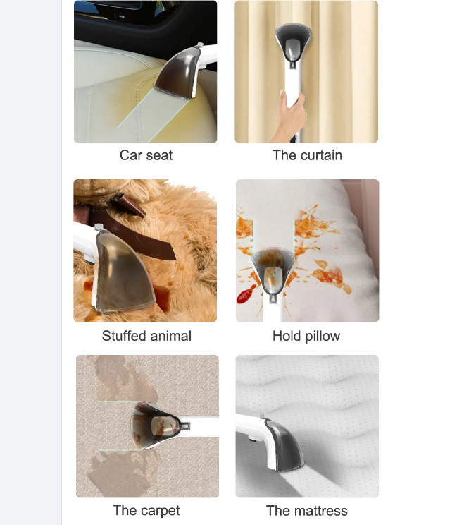 Two Water Tank Carpet Spot Cleaner 15000pa Sofa Clean Machine