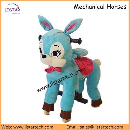 Ride on Horse Toy Pony, Mechanical Walking Horse for Sale, Little Pony Cycle for