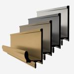 Extrusion Aluminum Profiles Custom Furniture Hardware For Building Material