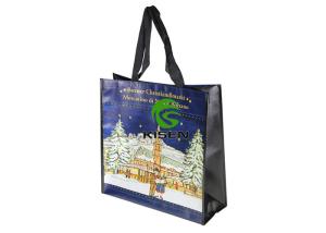 Quality Non Woven Christmas Shopping Bags Pp Tote Bag For Supermartket Promotion wholesale
