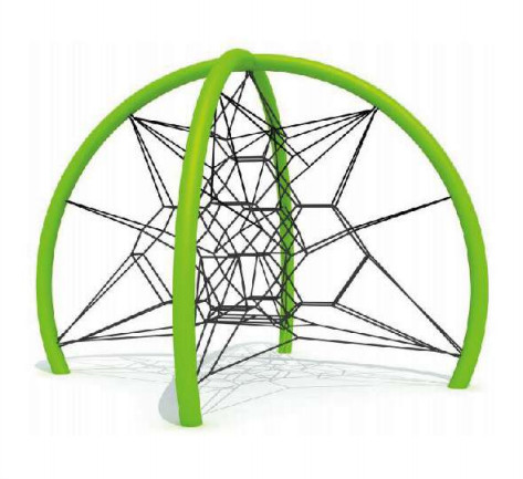 8*8*6m Customized Size Playground Pyramid Climbing Net For Children