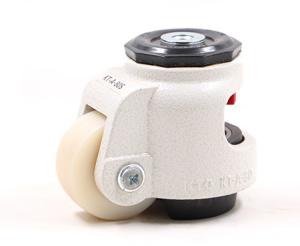 Quality Industrial polyurethane Leveling Stem Caster Heavy Duty Castors 500kg wholesale